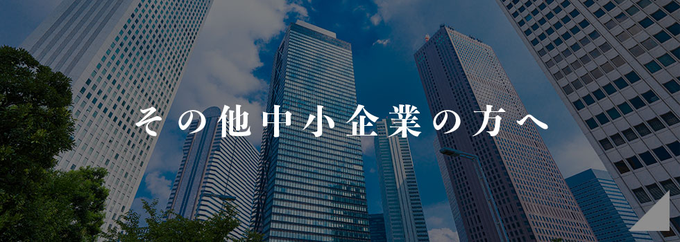 その他中小企業の方へ